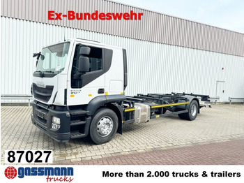 Container-transport/ Vekselflak lastebil IVECO Stralis