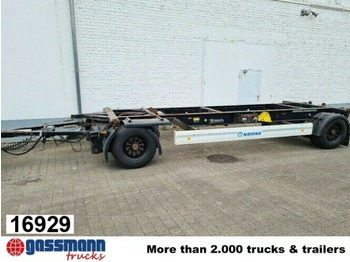 Container-transport/ Vekselflak tilhenger KRONE