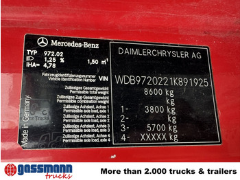 Tippbil, Kranbil Mercedes-Benz Atego 818 K 4x2 mit Kran Palfinger PK 6500, 2x: bilde 5