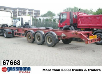 Container-transport/ Vekselflak semitrailer