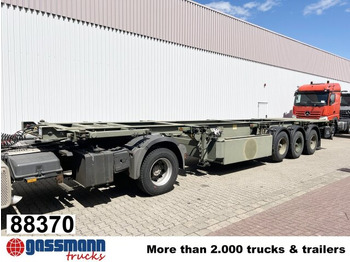 Container-transport/ Vekselflak semitrailer SCHMITZ SCF