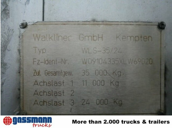 Med walking floor semitrailer WALKLINER WLS 35/24, Walkingfloor mit Klappen: bilde 2