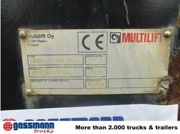 Krokløfter/ Liftdumper XR21S59 Abrollanlage: bilde 5