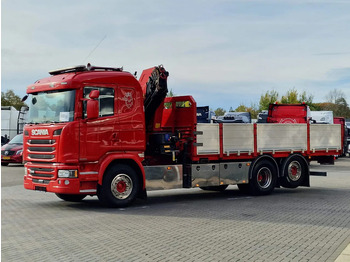 Kranbil Scania G450 6x2*4 - HMF 2620 K5 Crane with remote - Retarder - Steering axle: bilde 4 Kranbil Scania G450 6x2*4 - HMF 2620 K5 Crane with remote - Retarder - Steering axle: bilde 4