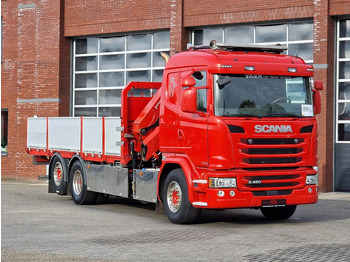 Kranbil Scania G450 6x2*4 - HMF 2620 K5 Crane with remote - Retarder - Steering axle: bilde 2 Kranbil Scania G450 6x2*4 - HMF 2620 K5 Crane with remote - Retarder - Steering axle: bilde 2