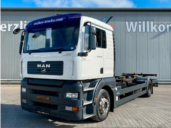 Container-transport/ Vekselflak lastebil MAN TGA 18.350