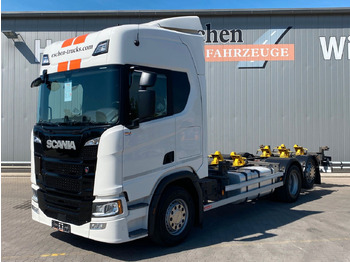 Container-transport/ Vekselflak lastebil SCANIA R 450
