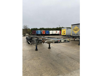 Container-transport/ Vekselflak semitrailer ASCA