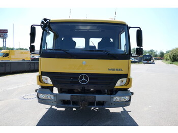 Container-transport/ Vekselflak lastebil MERCEDES-BENZ KAMAG WBH 25 Wiesel Terberg Umsetzfahrz. Sattelk: bilde 3