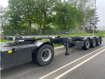 Container-transport/ Vekselflak semitrailer BROSHUIS