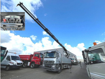Planbil, Kranbil Mercedes-Benz Actros 2546 L 6x2  Pritsche Heckkran Hiab 288 6x: bilde 3