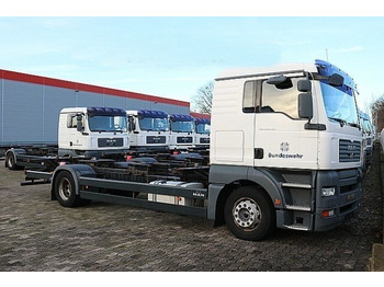 Container-transport/ Vekselflak lastebil MAN TGA 18.350