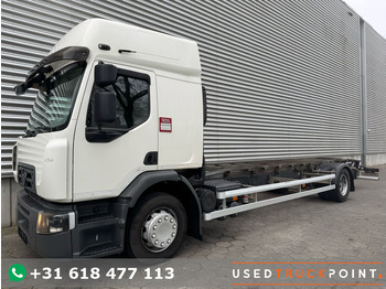 Container-transport/ Vekselflak lastebil RENAULT D Wide