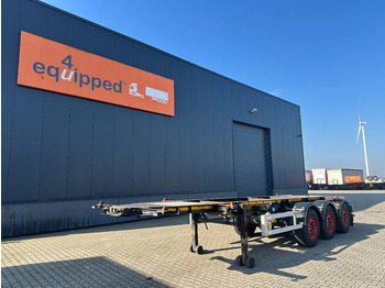 Container-transport/ Vekselflak semitrailer BURG