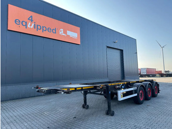Container-transport/ Vekselflak semitrailer BURG