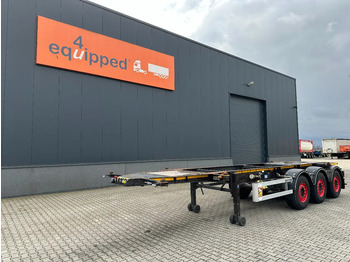 Container-transport/ Vekselflak semitrailer BURG