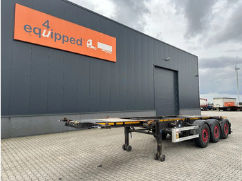 Container-transport/ Vekselflak semitrailer BURG