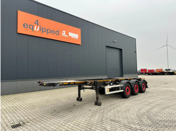 Container-transport/ Vekselflak semitrailer BURG