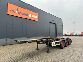Container-transport/ Vekselflak semitrailer BURG