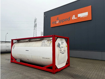 Lagringstank for transport av drivstoff SINGAMAS 20FT ISO, 26.000L/1-COMP/3 BAFFELS/3 manholes, 5Y inspection: 07/2027: bilde 3