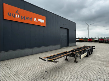 Container-transport/ Vekselflak semitrailer SCHMITZ