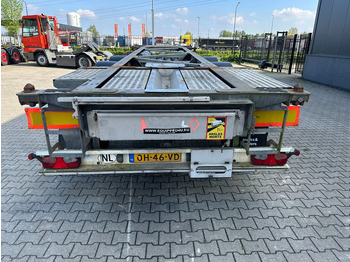 Container-transport/ Vekselflak semitrailer Van Hool 20FT/30FT, ADR (EX/II, EX/III, FL, OX, AT), BPW + drum, ALCOA, galvanized, liftaxle, NL-Chassis: bilde 4