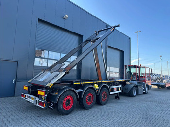 Container-transport/ Vekselflak semitrailer VAN HOOL 20'