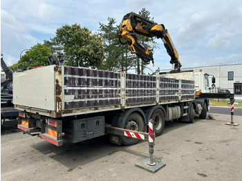 Planbil, Kranbil DAF CF 85.360 8x2 + KRAN (25m!) EFFER 305 6S + JIB 4S + ROTATOR - PLATORM 7m60 - LIFT + STEERING AXLE - EURO 5 - BE: bilde 5