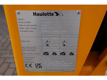 Leie Haulotte HA12CJ+ Valid inspection, *Guarantee! Electric, 12  Haulotte HA12CJ+ Valid inspection, *Guarantee! Electric, 12: bilde 4