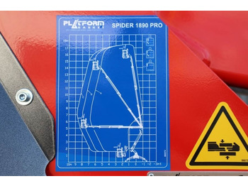 Bomlift, Edderkopplift PLATFORM BAS Spider 18.90 PRO CE Declaration, Vali: bilde 3 Bomlift, Edderkopplift PLATFORM BAS Spider 18.90 PRO CE Declaration, Vali: bilde 3