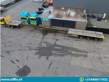 Åpen semitrailer Broshuis 3-ass. Vlakke dubbel 2x uitschuifbare oplegger / 3x gestuurd: bilde 4