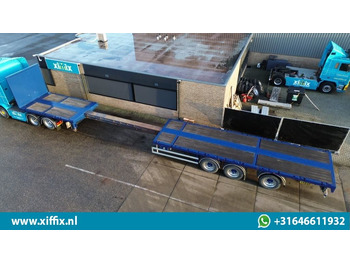 Åpen semitrailer Doll 3-ass. Vlakke uitschuifbare oplegger / Naloop gestuurd / 14091: bilde 2