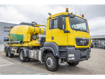 Betongbil MAN TGS 18.360 BLS 4X4 + SEMI MIXER 10M3: bilde 2