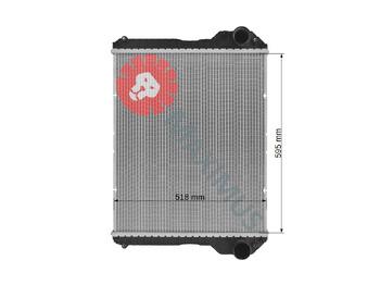 Ny Radiator for Traktor LANDINI LANDPOWER: bilde 2 Ny Radiator for Traktor LANDINI LANDPOWER: bilde 2