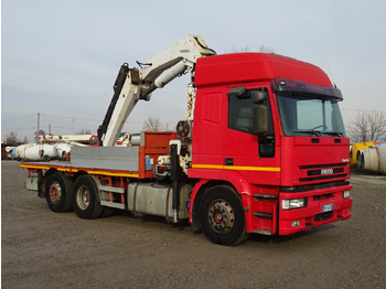 Planbil, Kranbil IVECO EUROSTAR 240E42 BONFIGLIOLI P30500XL: bilde 3
