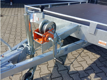 Planhenger/ Flathenger Auto Transporter Atlas 406x200cm Reling Winde Rampen 13" niedrig Fahrwerk (XL) 2700kg Modell 2024: bilde 4