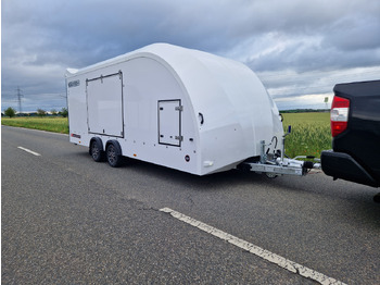 Transporter tilhenger BJT Race Transporter 4 550x212x188cm weiss E Winde Frontstauraum ASR Alufelgen dark 3500kg Modell 24: bilde 4