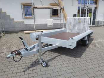 Maskinhenger HULCO TERRAX Basic 294x150x27cm Heckrampe 100cm (M) 12" 1800kg: bilde 5
