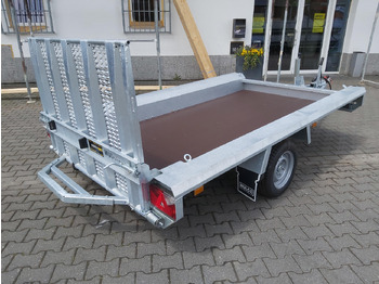 Maskinhenger HULCO TERRAX Basic 294x150x27cm Heckrampe 100cm (M) 12" 1800kg: bilde 4