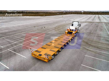 Ny Lavloader semitrailer STU 8 AXLE LOWBED- HYDRAULIC STEERING AXLES / 8 ESSİEUX SURBAISSES-E: bilde 2