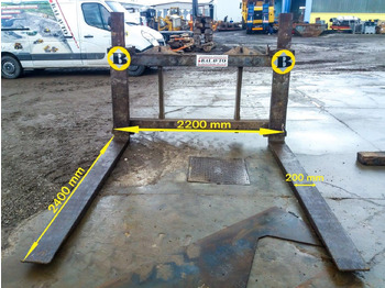 Gafler for Materialhåndteringsutstyr Gjerstad Heavy Duty forks for 25-30 ton wheel loaders: bilde 3 Gafler for Materialhåndteringsutstyr Gjerstad Heavy Duty forks for 25-30 ton wheel loaders: bilde 3