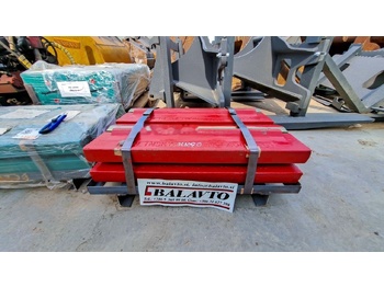 Ny Reservedeler for Knuseverk Blow bar Rubble Master RM90 for crusher: bilde 3