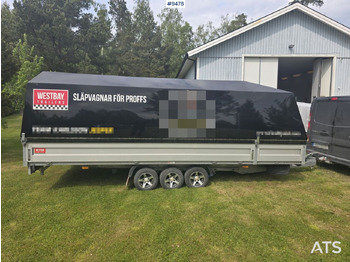 Tipphenger Trailer Agados Adam 15 with tipper and winch: bilde 3 Tipphenger Trailer Agados Adam 15 with tipper and winch: bilde 3