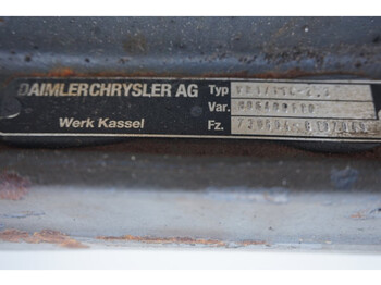 Foraksel for Lastebil Mercedes-Benz VL1/11C-2.3: bilde 2