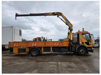 Planbil, Kranbil Renault Premium 300 MECHANICAL PUMP OPEN BOX COMPRESSOR CRANE EFFER 140/2S: bilde 4
