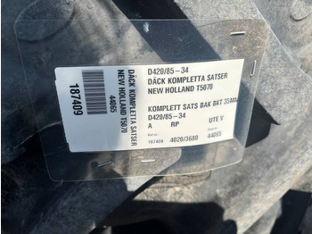 Dekk for Landbruksteknikk BKT 420/85R34 till New Holland T5070: bilde 2