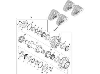 Understell deler JOHN DEERE
