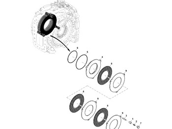Bremsedeler JOHN DEERE