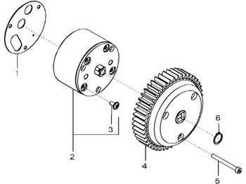 Oljepumpe JOHN DEERE