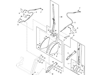 Bremsedeler JOHN DEERE